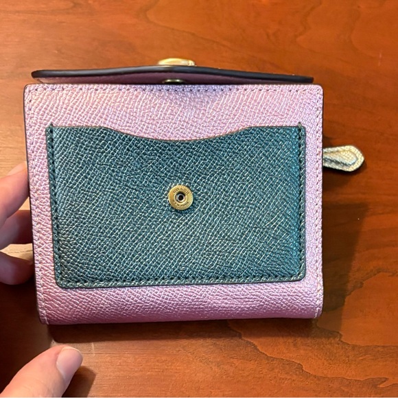Coach Small Wyn Wallet Colorblock - Picture 3 of 7